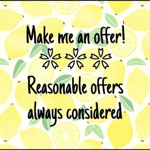 Feel free to make an offer!!!!